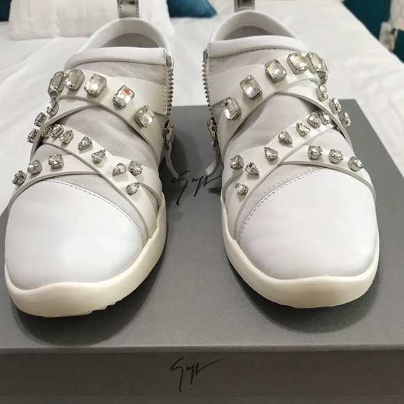 Giuseppe Zanotti Jeweled Sneakers - Picture 3 of 8